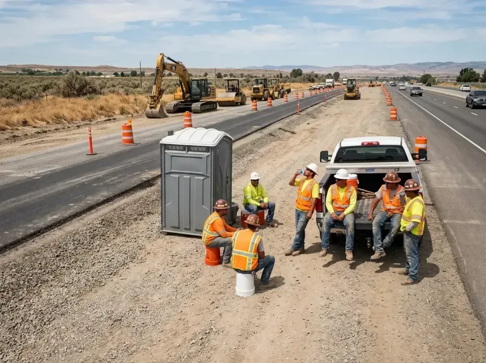 highway-road-construction-crew-007 — frequently asked questions, Porta Potty and Restroom Rentals in Vallejo, CA